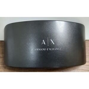 Armani Exchange A/X Black sunglasses & glasses Hard Shell protective Case A17